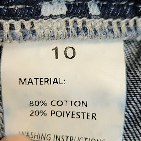 Stylish‎ Blue Patterned Boyfriend Jeans - Picture 6 of 8